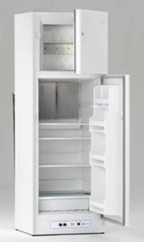 ZERO APPLIANCES 230LTR GAS & ELECTRIC FRIDGE/FREEZER Shop Soiled