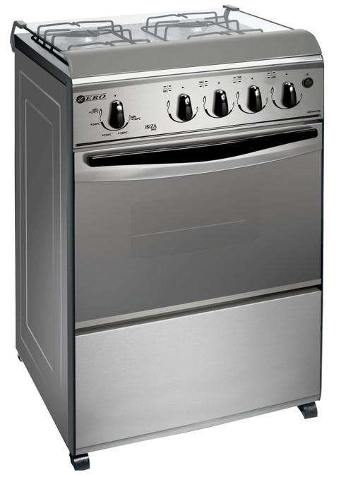 Zero Appliances 4 Burner Metallic Gas Stove