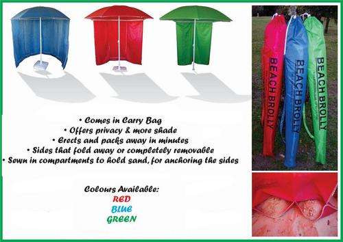 The Beach Brolly *THE ULTIMATE BEACH UMBRELLA*