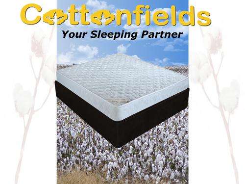 Cottonfields New Concept Double Bed! The Mattress that Fits in the Base!