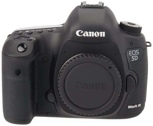 Canon EOS 5D Mark III 22.3 MP Full Frame CMOS with 1080p Full-HD Video Mode Digital SLR Camera (Body