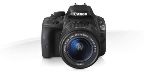CANON EOS 100D DSLR with EF-S 18-55mm f/3.5-5.6 DC Lens, 16GB SD