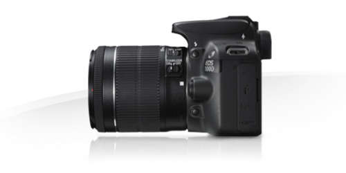 CANON EOS 100D DSLR with EF-S 18-55mm f/3.5-5.6 DC Lens, 16GB SD