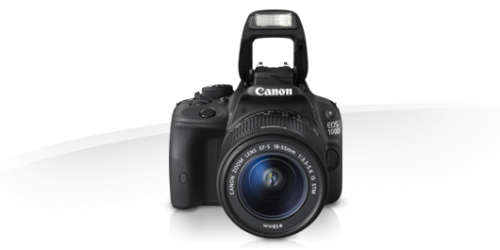 CANON EOS 100D DSLR with EF-S 18-55mm f/3.5-5.6 DC Lens, 16GB SD