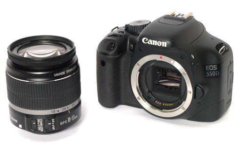 CANON EOS 550D Digital SLR Camera (inc 18-55 mm f/3.5-5.6 IS Lens Kit) SEAL IN THE BOX