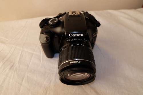 CANON EOS 1100D Digital SLR Camera (With 18-55 mm f/3.5-5.6 DC III Lens Kit)