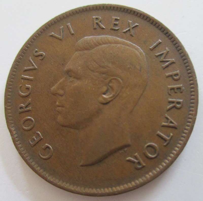A 1945 SOUTH AFRICAN PENNY
