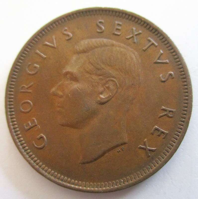 1950 SOUTH AFRICAN PENNY