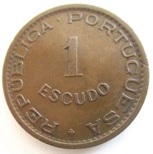 A 1927 ANGOLA 50 CENTAVOS AND 2 X1 ESCUDO 1953 and 1956