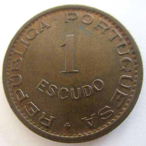 A 1927 ANGOLA 50 CENTAVOS AND 2 X1 ESCUDO 1953 and 1956