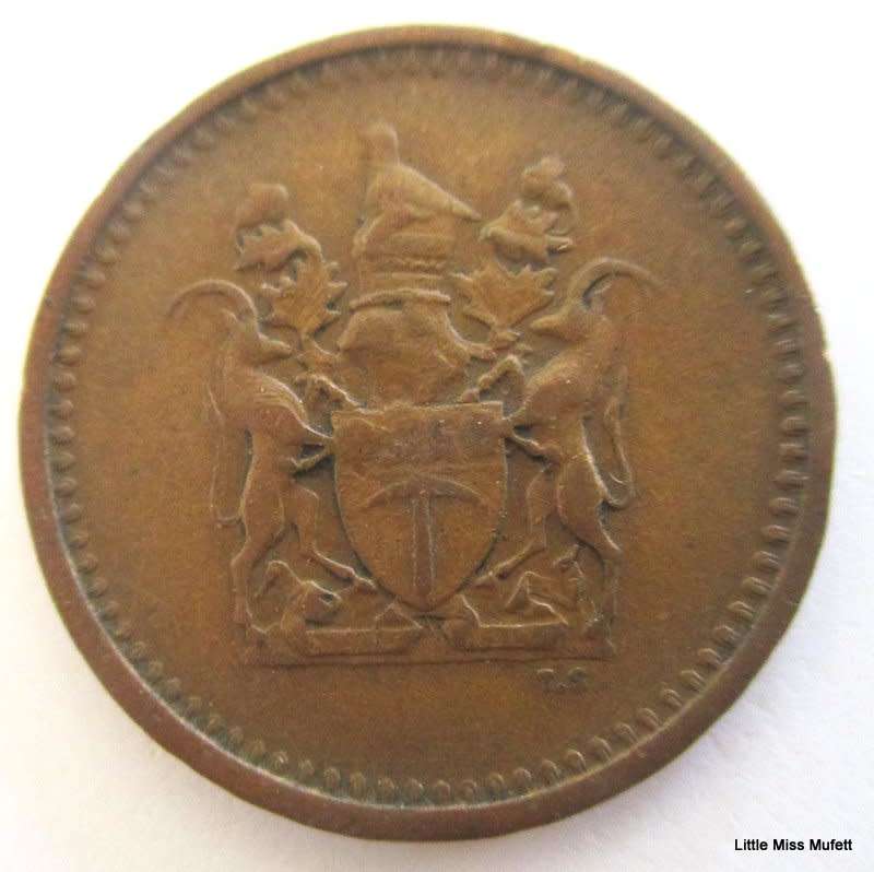 A 1971 RHODESIAN 1 CENT