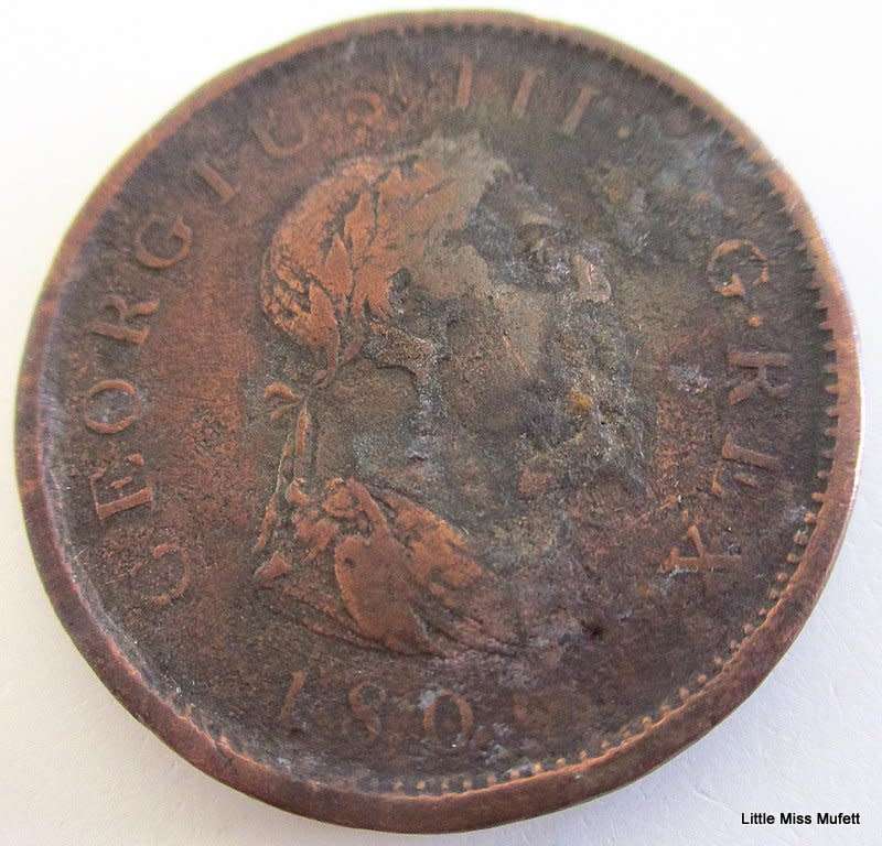 AN 1806 GEORGE 111 ONE PENNY