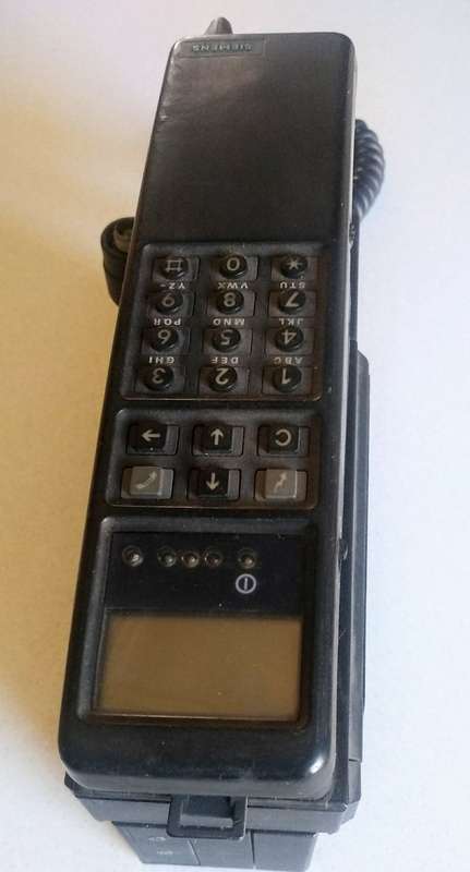 Rare old collectable Siemens C30 carphone / flexiphone