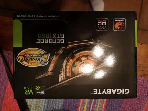 Gigabyte GeForce GTX 1060 WINDFORCE OC Graphics Card - 3GB GDDR5