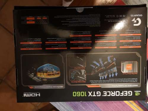 Gigabyte GeForce GTX 1060 WINDFORCE OC Graphics Card - 3GB GDDR5
