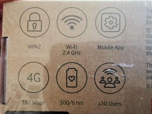 Vodafone (Huawei) R218h Modem - Brand new sealed