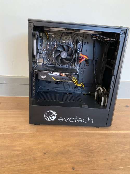 EVE TECH GAMING PC RYZEN 5 1600 GTX 1650 SUPER OC EDITION