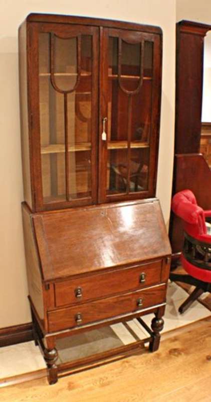 Bureau book case Edwardian