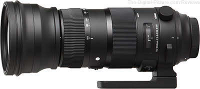 SIGMA LENS 150-600 MM 1:5-6.3 DG OS HSM*FRONT & REAR CAPS * HOOD *TRIPOD MOUNT*DEMO CONDITION *