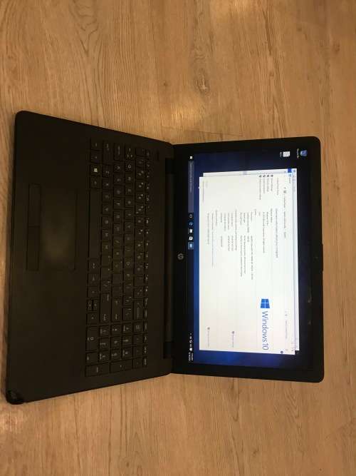 HP Notebook - 15-ra009ni*15.6"*CELERON N3060*1.60GHZ*4 GB RAM*128 GD SSD *WIND10 PRO 64-BIT*WEBCAM