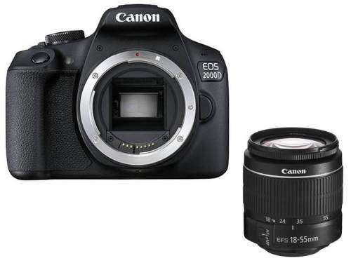 BRAND NEW CANON 2000D DSLR PROFESSIONAL CAMERA 241 MP  CANON 18-55MM 135-56 III MACRO LENS  BAG