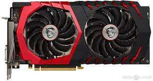 MSI  GRAPHICS GAMING X  TWIN  FROZR VI  GEFORCE GTX1060 6GB DDR5 - BOXED- GOOD CONDITION