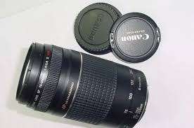 Canon Zoom Lens EF 75-300mm f/4-5.6 III USM | FRONT & REAR CAPS| GOOD CONDITION