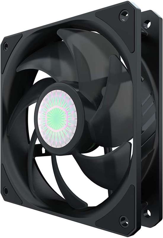 Cooler Master SickleFlow 120 V2 All-Black 120mm Square Frame Fan with Air Balance Curve(Second hand)