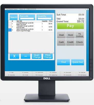 Dell E1715S 17" LED Monitor Black