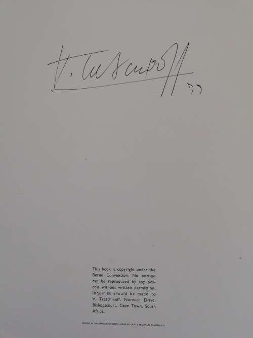 Tretchikoff Autographed book published 1969