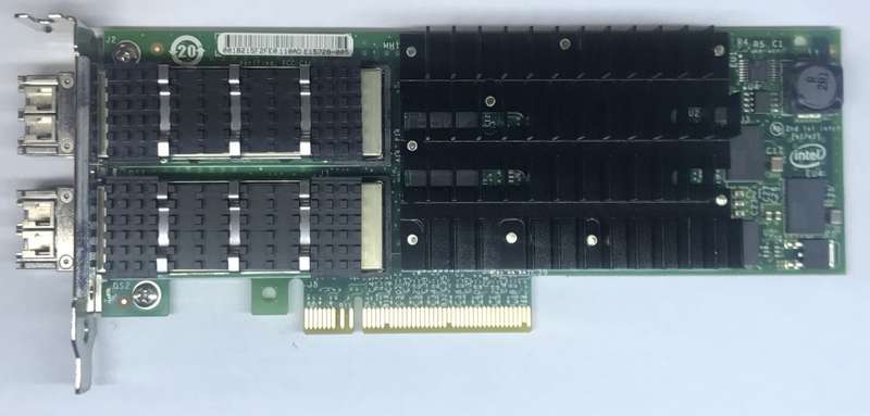 Intel 10 Gigabit XF SR Server Adapter Half Height Low Profile PCIe-x8
