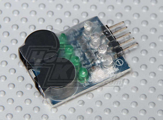 Lipo Alarm 2-4S