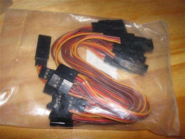 Servo extension 15cm 26AWG JR 10 pcs