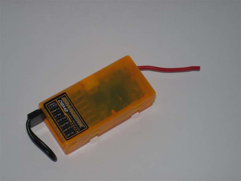 Orange 6 Ch 2.4Ghz Receiver DSM2 Spektrum compatible S.A. Stock-NO WAITING!!!!