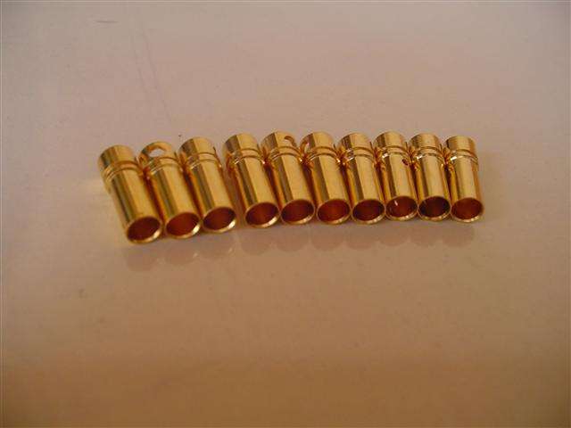 3.5mm Bullet Female connectors 10 pieces