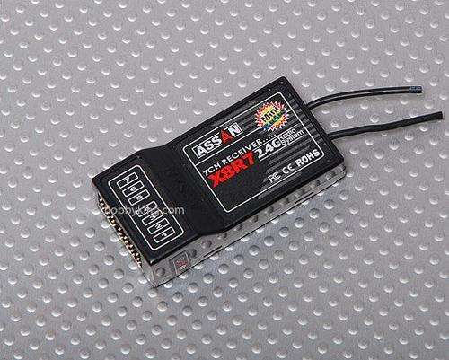 X8 R7 7Ch 2.4GHz Receiver (Short Antenna)