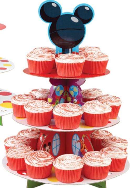 Wilton Mickey Mouse club house cupcake & treat stand