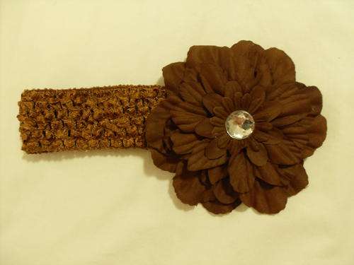 Baby Headband Brown