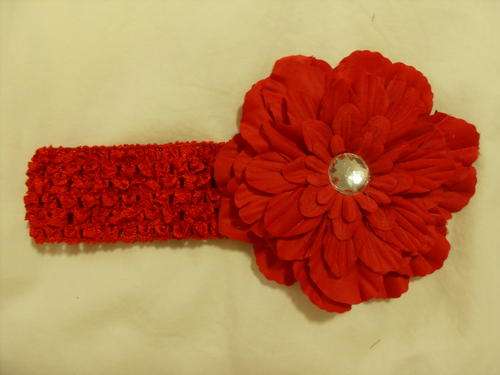 ***SALE*** Baby Headband red peonie