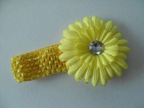 Baby Headband Yellow