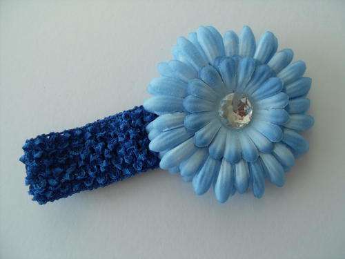 Baby Headband Blue