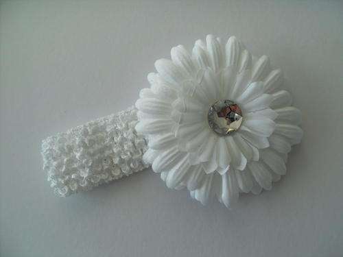 Baby Headband White
