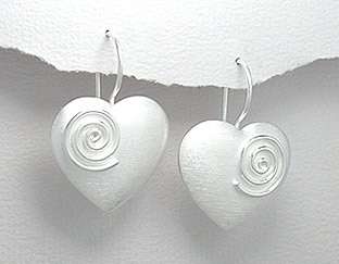 SOLID STERLING SILVER EARRINGS - LOOK OUT FOR THE MATCHING PENDANT