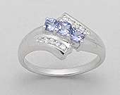 NATURAL TANZANITE RING GORGEOUS