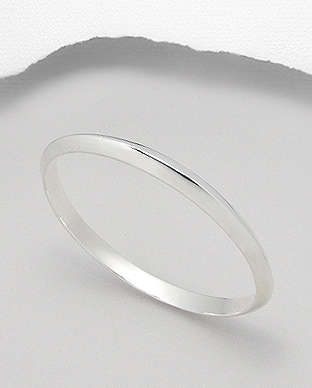 SOLID STERLING SILVER BANGLE
