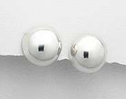 SOLID STERLING SILVER EARRINGS