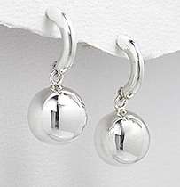 SOLID STERLING SILVER EARRINGS