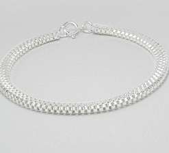 SOLID STERLING SILVER BRACELETS