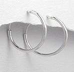 SOLID STERLING SILVER EARRINGS
