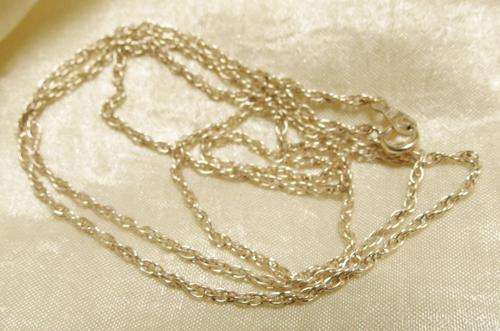 50cm SOLID STERLING SILVER CHAIN